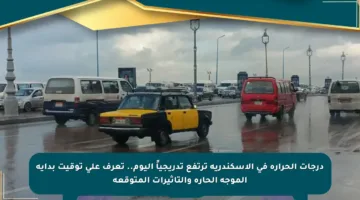 درجات الحرارة في الإسكندرية ترتفع تدريجياً اليوم.. تعرف على توقيت بداية الموجة الحارة والتأثيرات المتوقعة